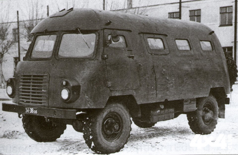 Автобус для ядерной войны: фото неизвестной версии ГАЗ-66