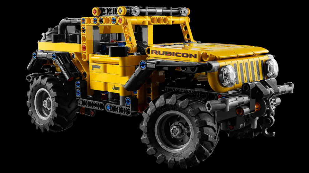 Lego сделала внедорожный Jeep Wrangler Rubicon