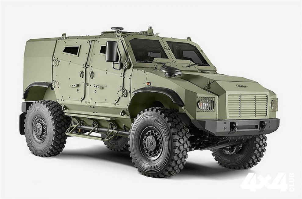 Zetor Engineering представили бронеавтомобиль Gerlach 4x4