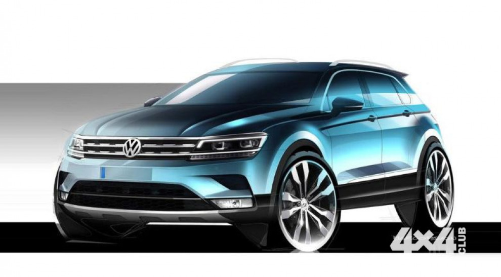 Первые и последние предпремьерные тизеры нового Volkswagen Tiguan