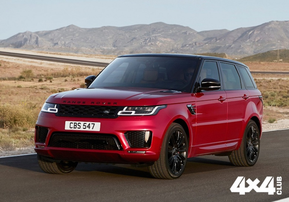 Обновленный Range Rover Sport: гибрид, лазеры, сенсорный салон и более мощный SVR