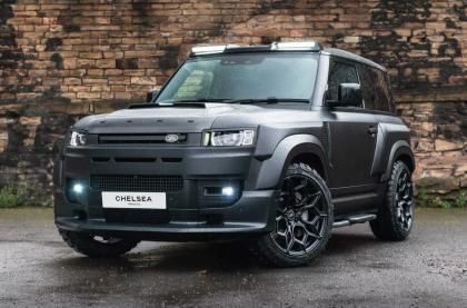 Land Rover Defender 90 Prototype X от Chelsea Truck напоминает инкассаторский броневик