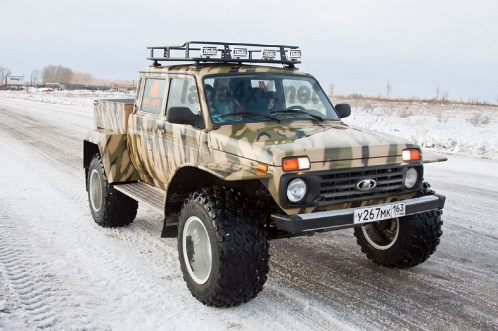 В Тольятти начали выпуск очень злой версии Lada 4x4