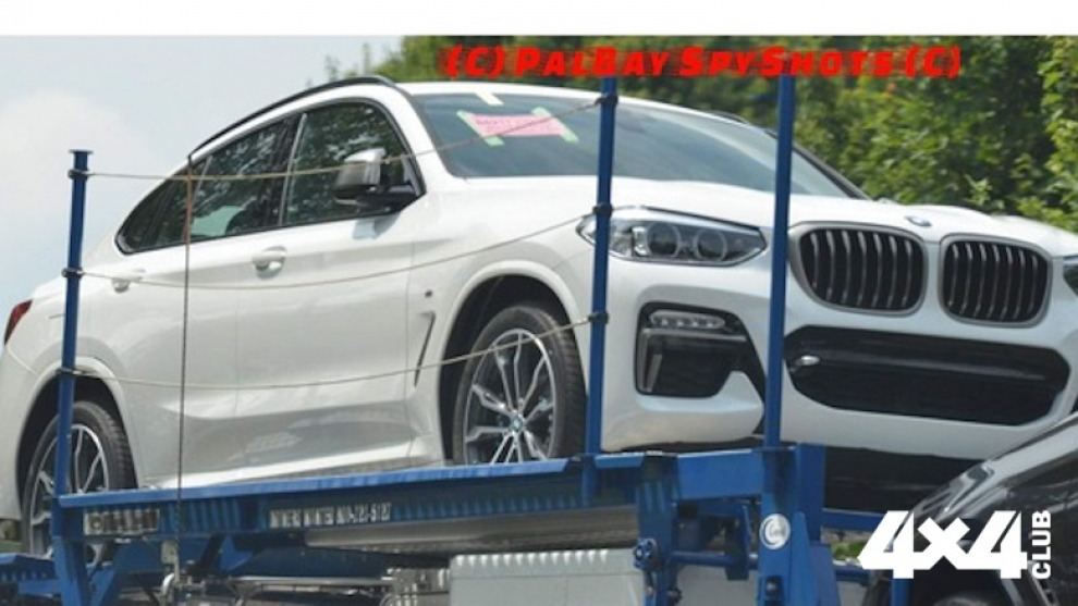 Новый BMW X4 засняли без камуфляжа