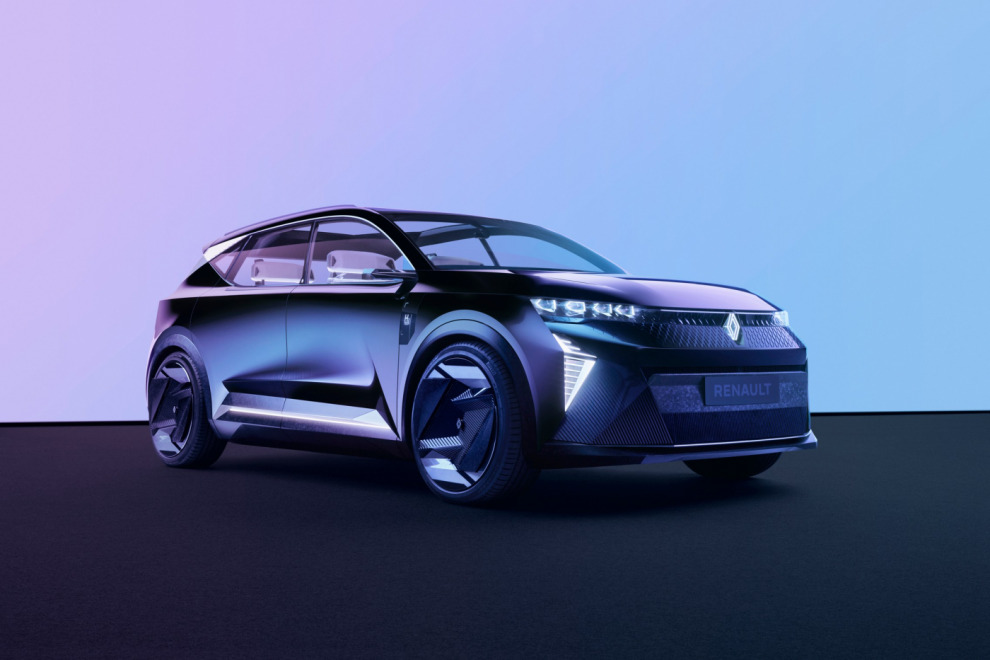 Концепт Renault Vision воскрешает Scenic, с электро-водородным двигателем (видео)