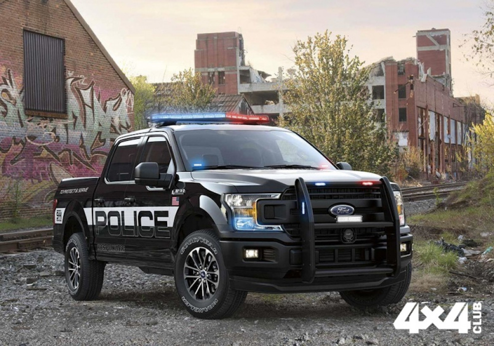 Ford сделал мощный пикап для полицейских