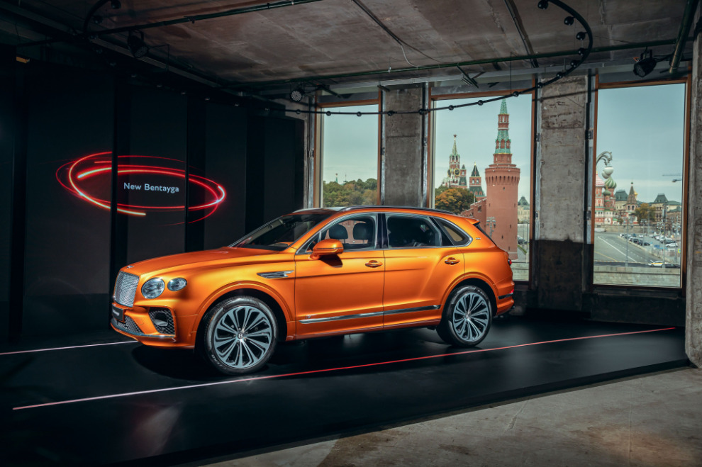 Нулевой километр исключительного пути. Премьера нового Bentley Bentayga в Москве