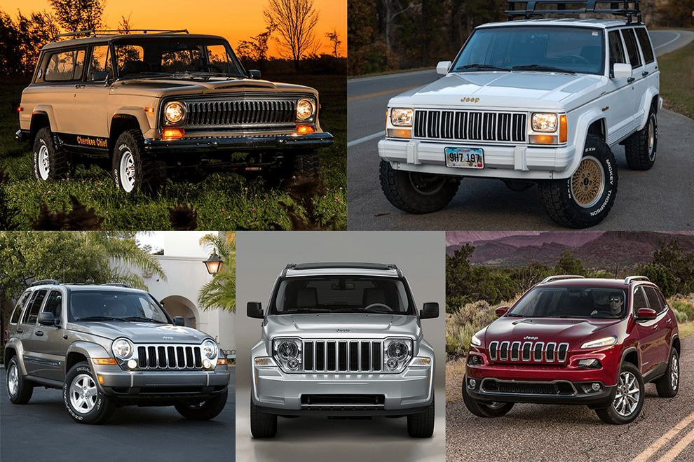 Рейтинг всех пяти поколений Jeep Cherokee. От худшего к лучшему
