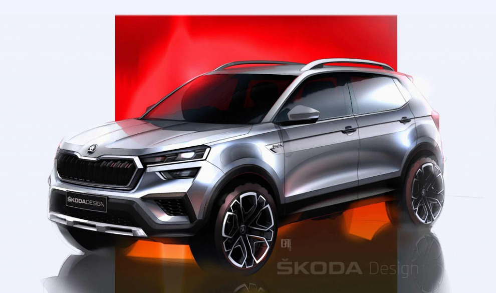 Škoda показала автомобиль для Индии
