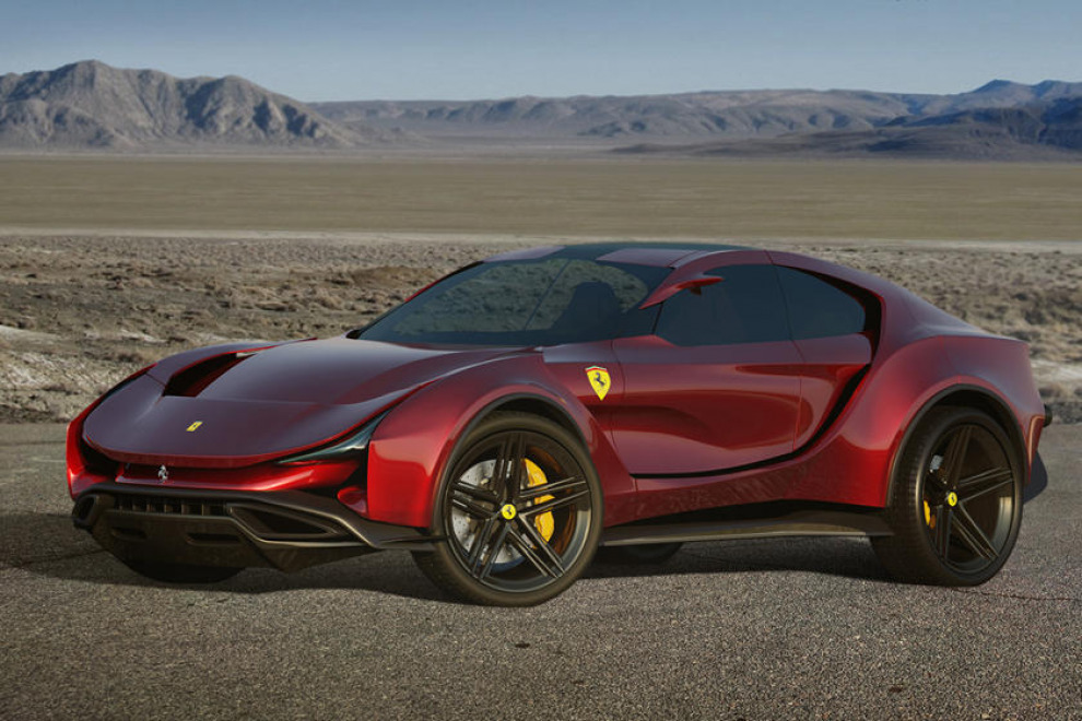 Как будет выглядеть внедорожник от Ferrari?