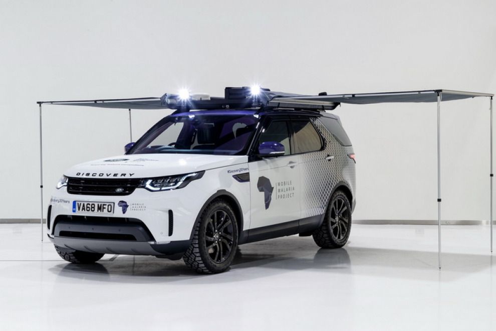 Компания Jaguar Land Rover создала специальный Discovery для научной экспедиции в Африке
