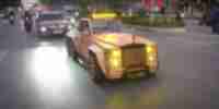 Шестиколёсный Rolls-Royce – большая игрушка для сына (видео)