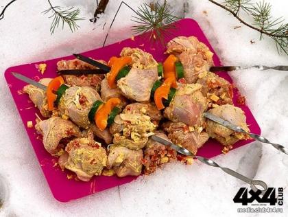Изысканная кулинария путешественника. Куриный шашлык