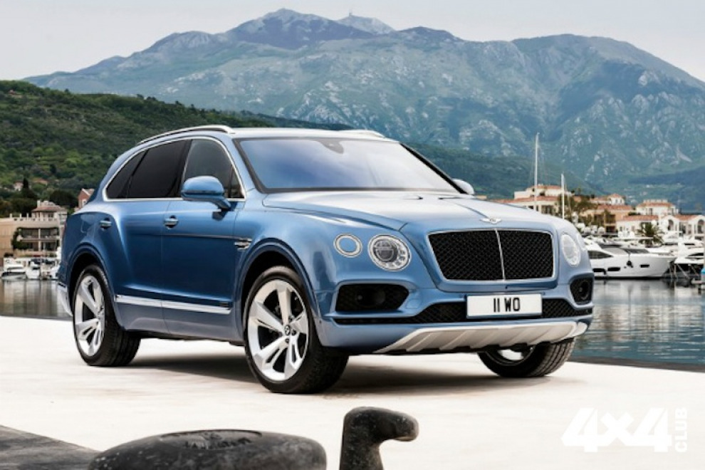 Bentley представил быстрейший в мире дизельный внедорожник