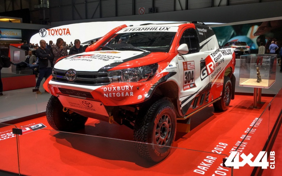 Toyota Hilux -версия для Дакара