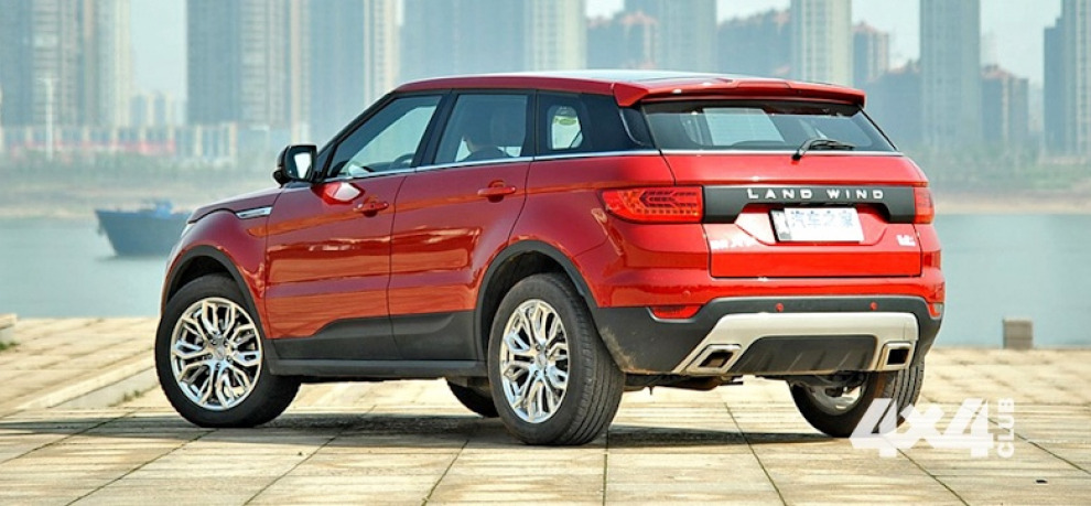 Марка Land Rover решила наказать китайских плагиаторов