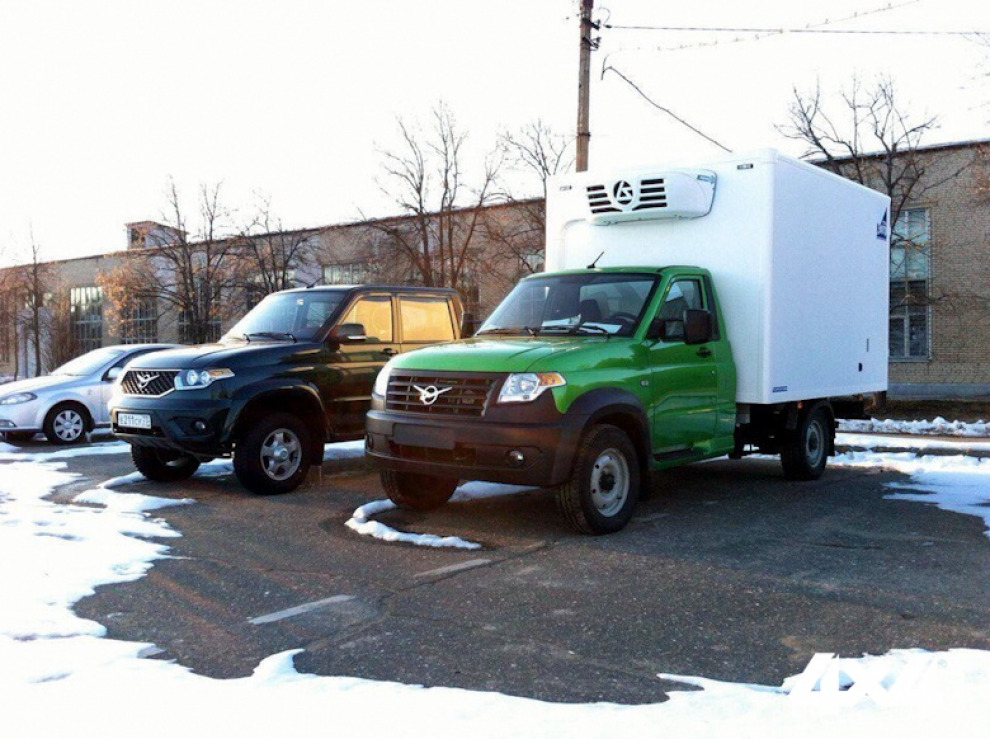 Новый грузовичок УАЗ: до конвейера остался последний шаг