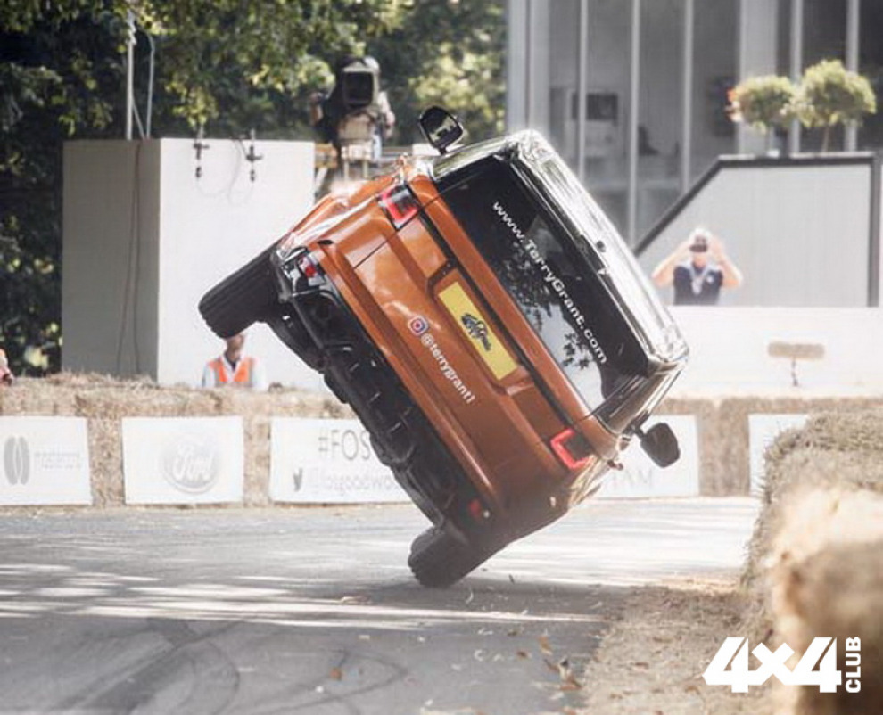 Новый рекорд Land Rover на Фестивале скорости в Гудвуде