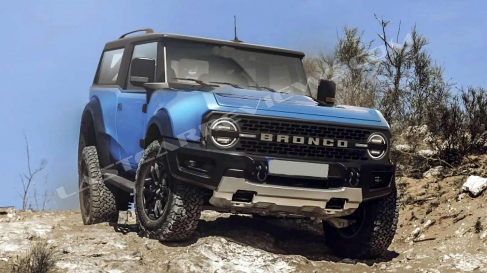 Ford показал на видео все 3 варианта нового Bronco