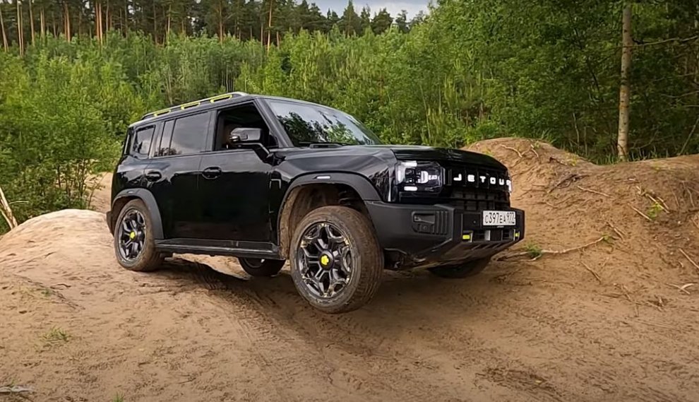 фото Jetour t2 бездорожье