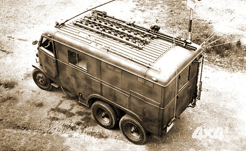 Необычные итальянские армейские грузовики времён Второй мировой