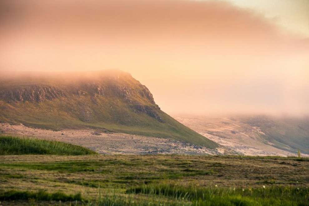 Вид. Брейдавик, Исландия, регион Западных фьордов