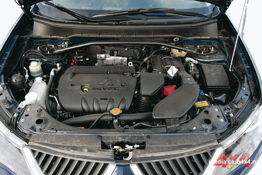 Mitsubishi Outlander XL c двигателем 2.4 л.