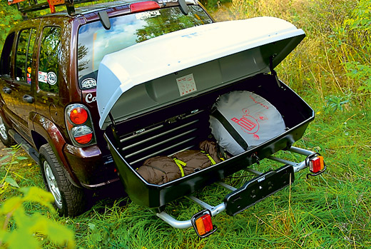 Багажник на фаркоп PGT (грузовая поворотная платформа)