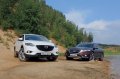 Тест Mazda CX-9 и Honda Crosstour